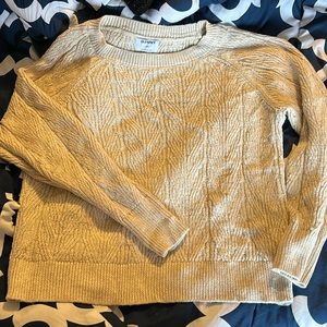 Old Navy Tall cream colored sweater